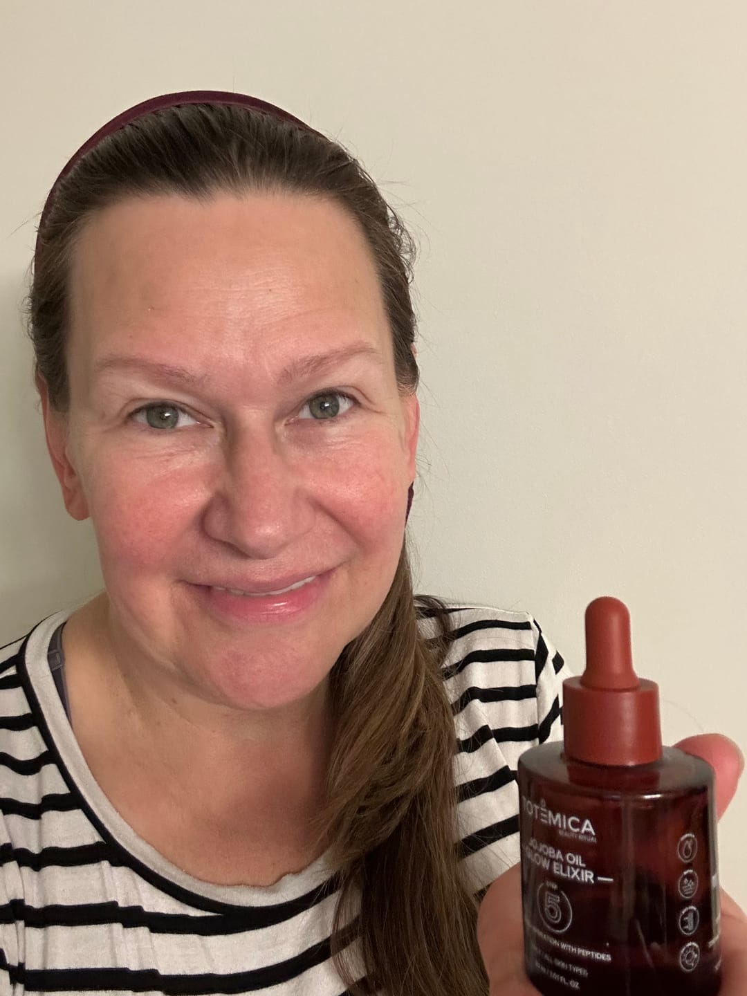 Customer photo review of Jojoba Oil Glow Elixir