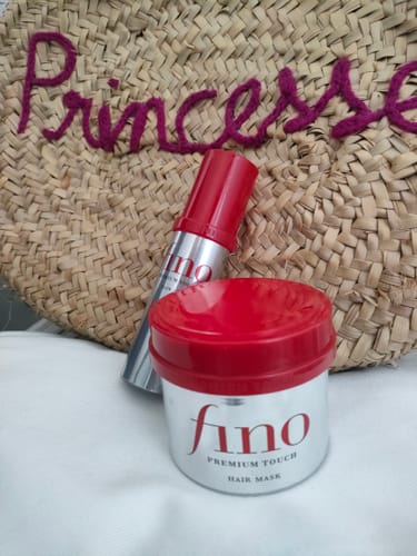 Customer photo review of Shiseido - Masque capillaire Fino Premium Touch - 230g