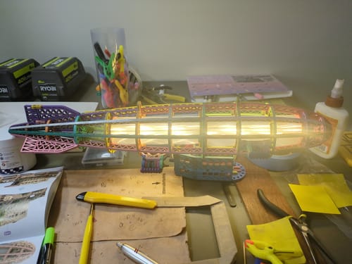 Customer photo review of Luminous Zeppelin