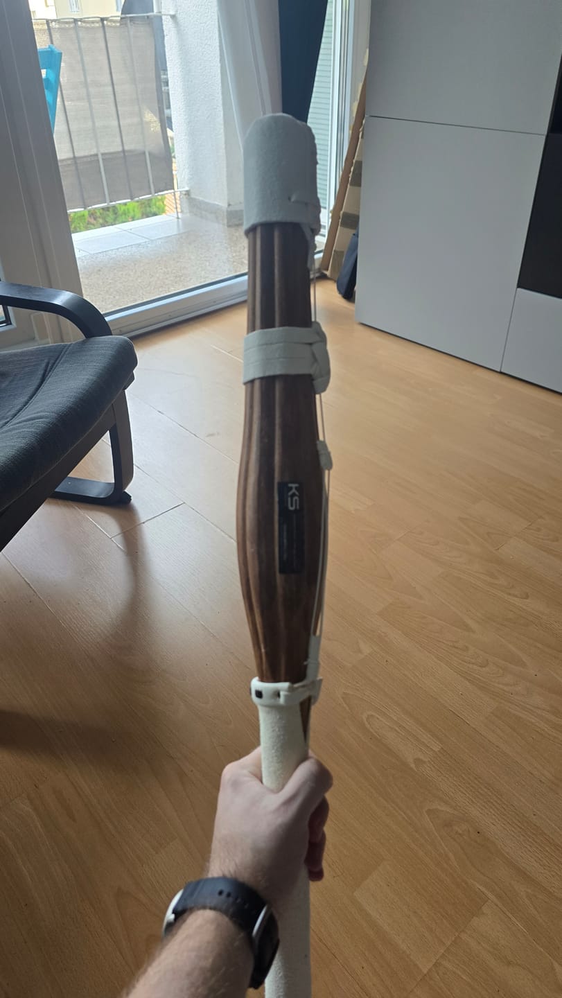 Customer photo review of Carved Wood FURISEN Suburi Shinai