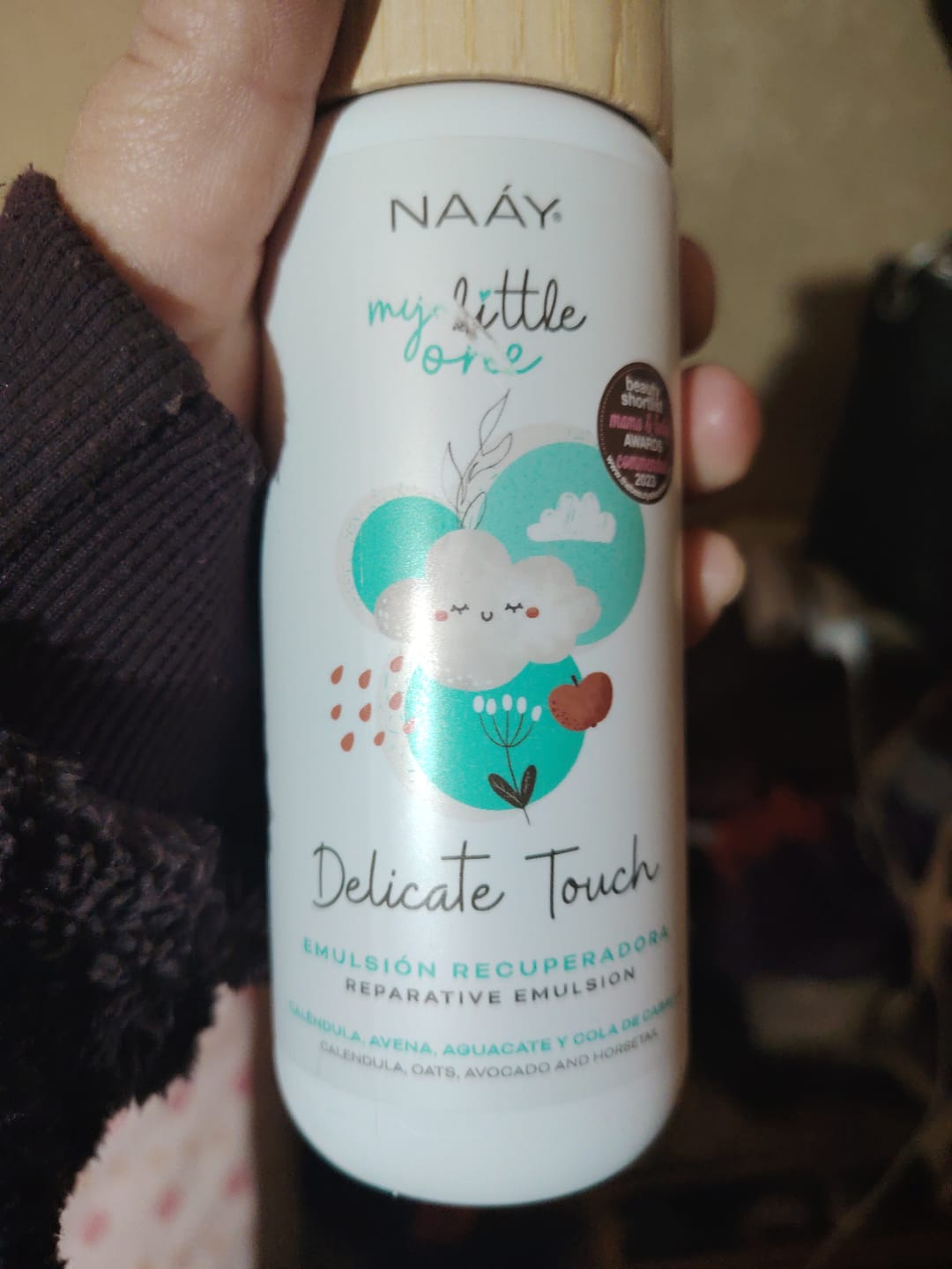 Customer photo review of Delicate Touch - Emulsión Recuperadora | Para pieles con dermatitis, rosácea o sensibilidad
