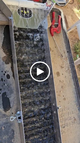 Customer video review of Sluice Box Flared Header - Dream Mat | Gold Prospecting Equipment