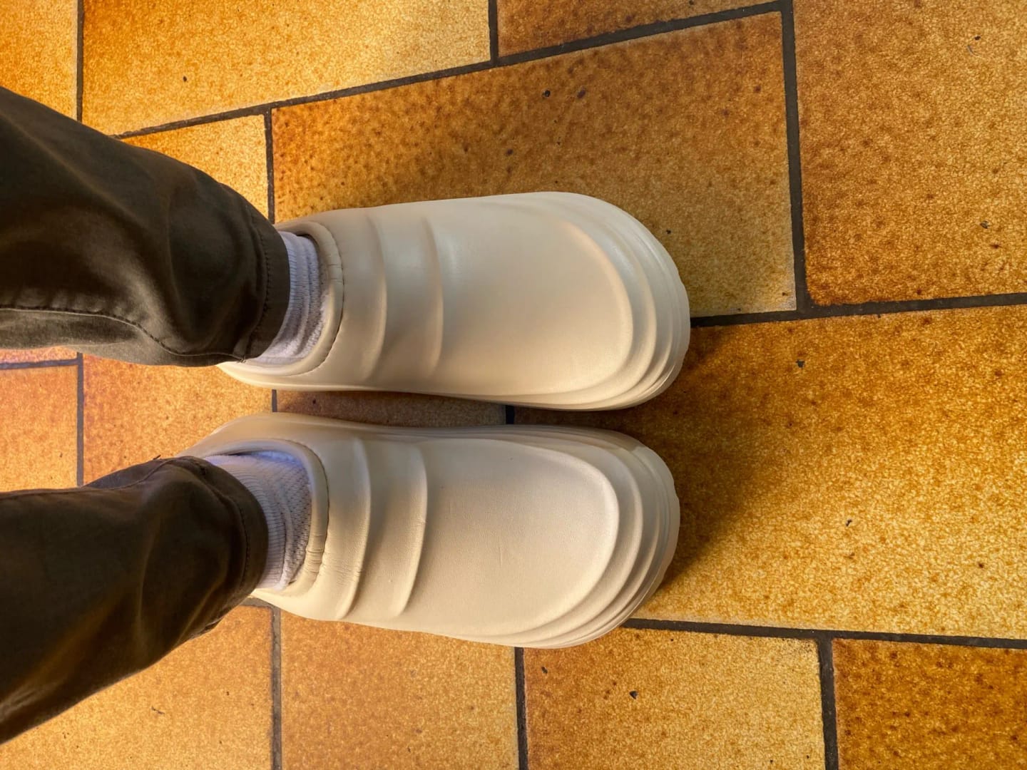 Customer photo review of Cloggies Klassisch Flauschig – Gesunde und rutschfeste Komfort-Clogs