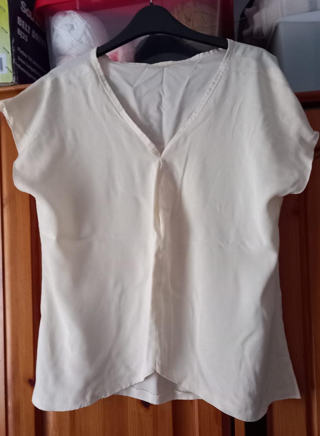 Customer photo review of Plain Viscose Poplin Fabric