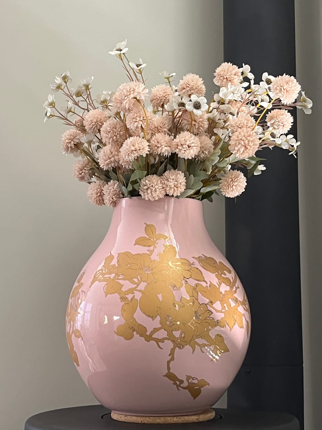 Customer photo review of Zijden Kiku Bloemen - Crème