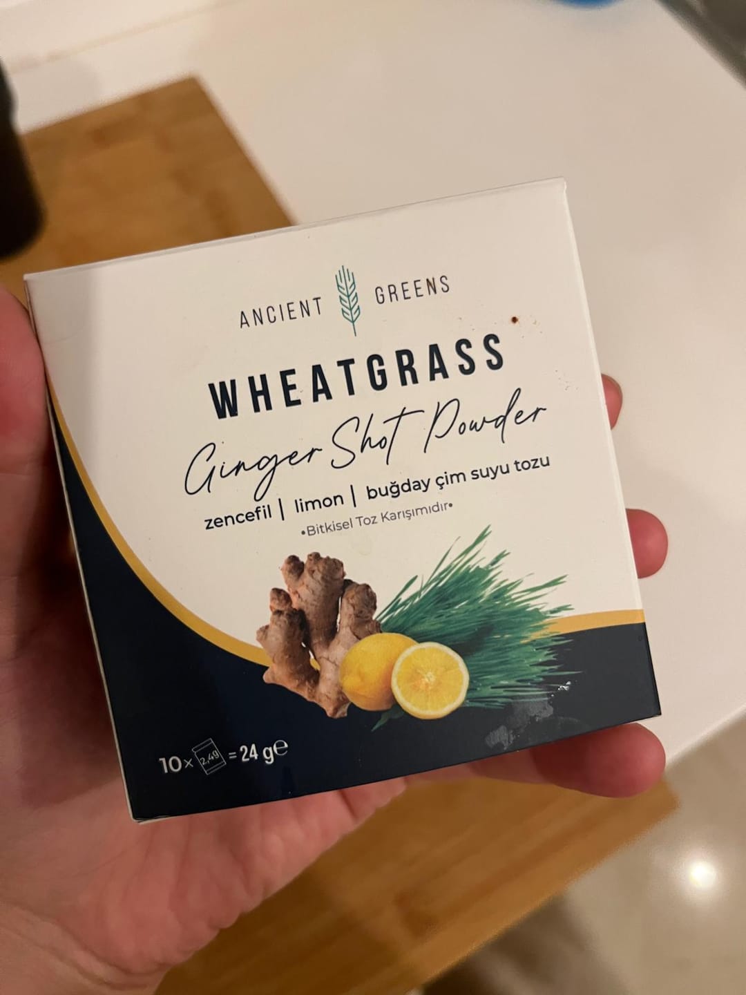 Customer photo review of Ginger Shot
