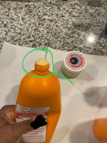 Customer photo review of Argan Açaí Conditioner