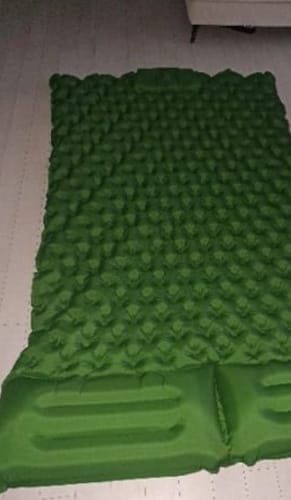 Customer photo review of Ultralight Compact 2-in-1 Sleeping Pad – Perfect for Any Adventure for Two