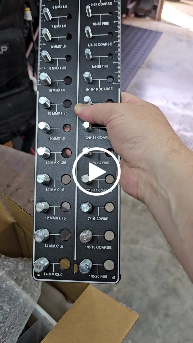 Customer video review of Shop Thread Gauge