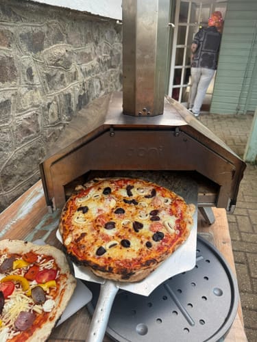 Customer photo review of Sourdough Pizza Bases