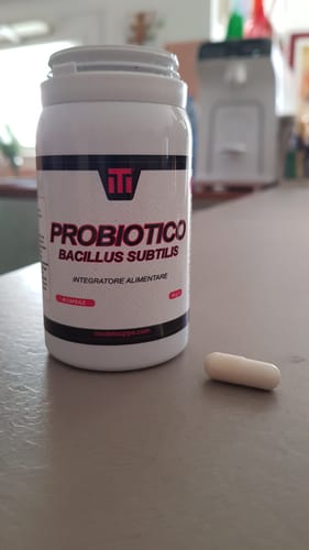 Customer photo review of PROBIOTICO Bacillus subtilis - 60 cps