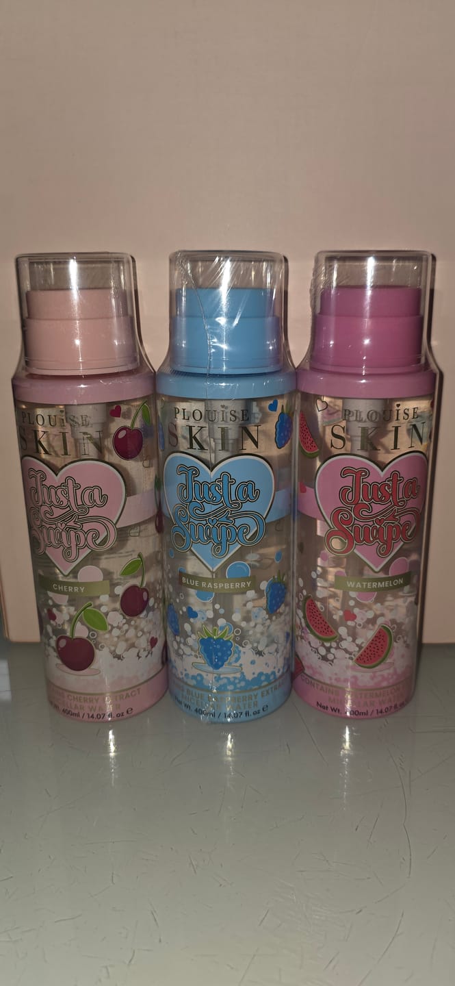Recenzie foto de client pentru Just A Swipe Micelar Water - Triple Clean Trio
