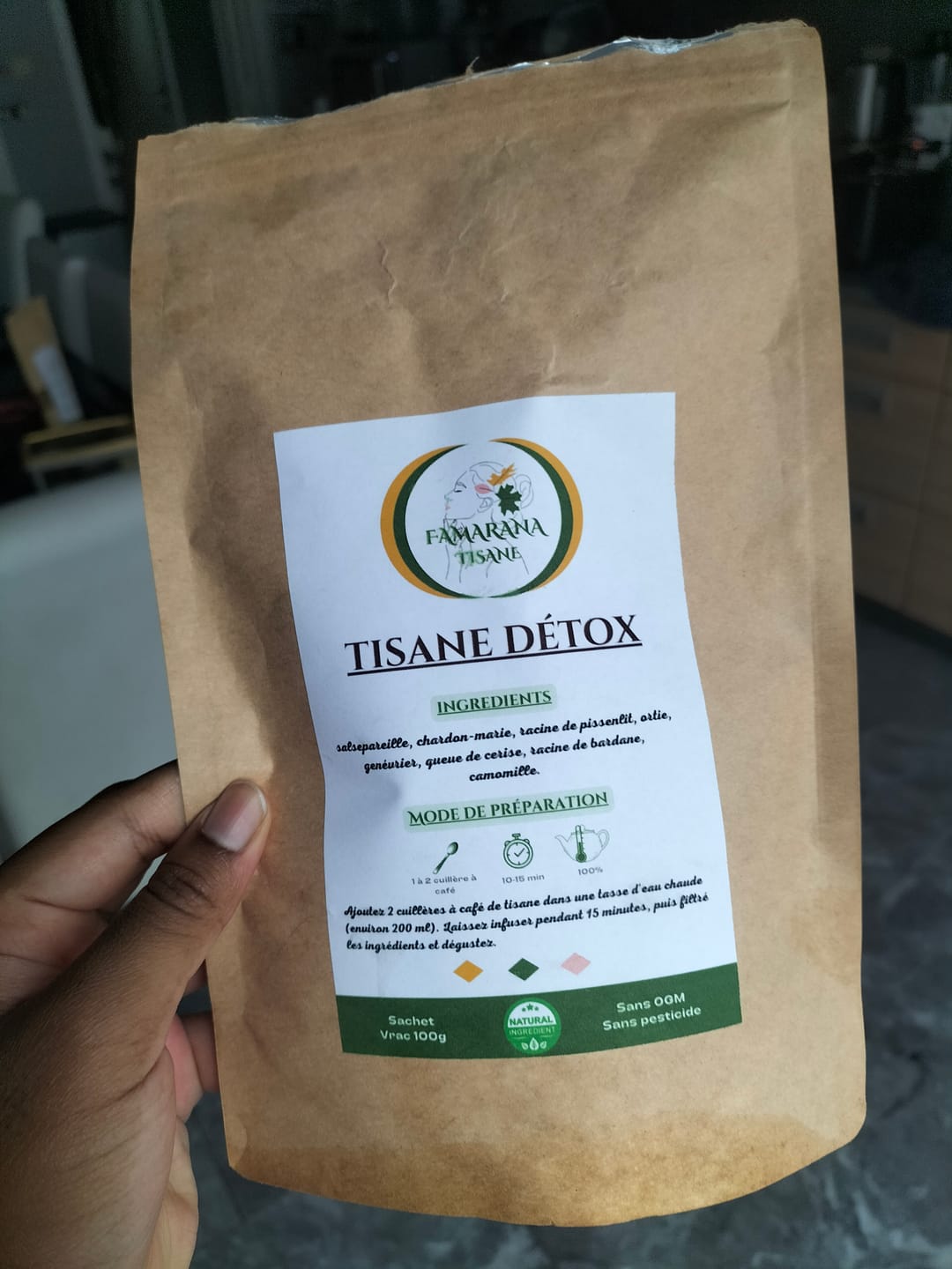 Customer photo review of TISANE DETOX