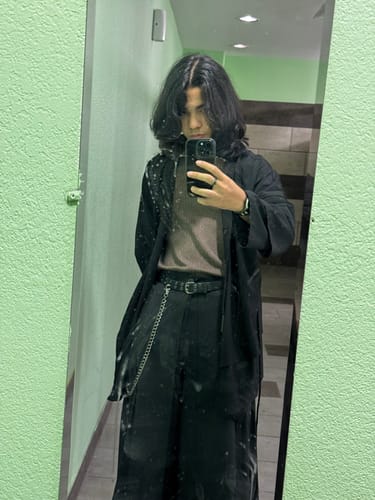 Customer photo review of Retro Loose Casual Samurai Culottes Hakama Pants