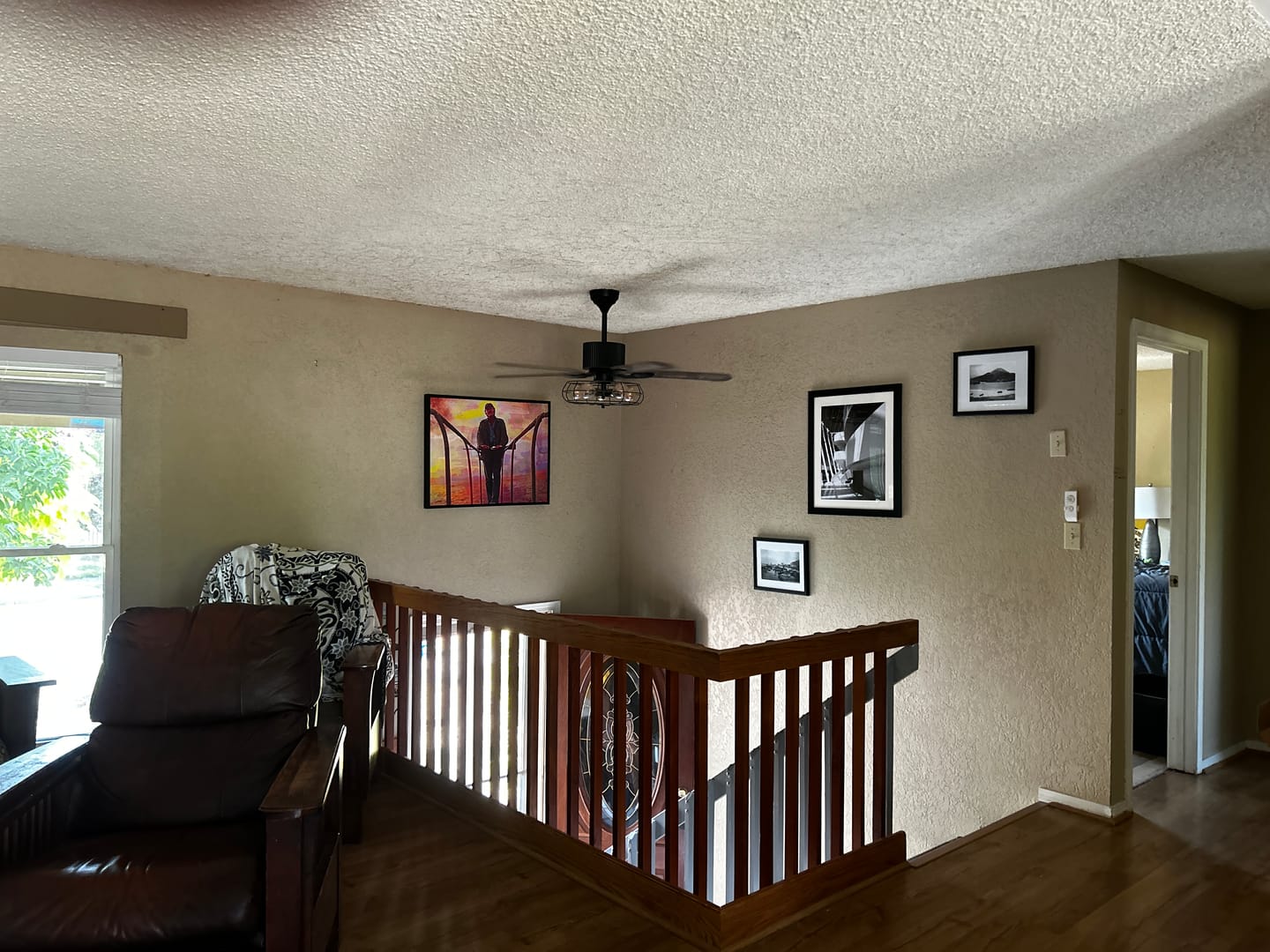 Customer photo review of Jaws Quint Sunset Wall Art