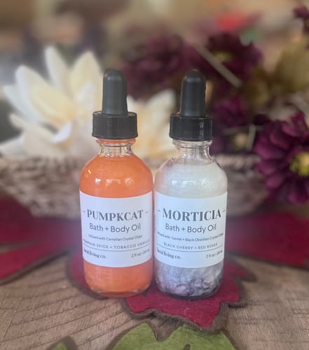 Customer photo review of Pumpkcat Bath & Body Oil