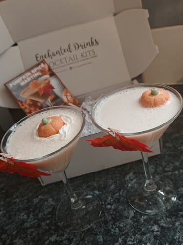 Customer photo review of Pumpkin Spice Martini Cocktail Kit
