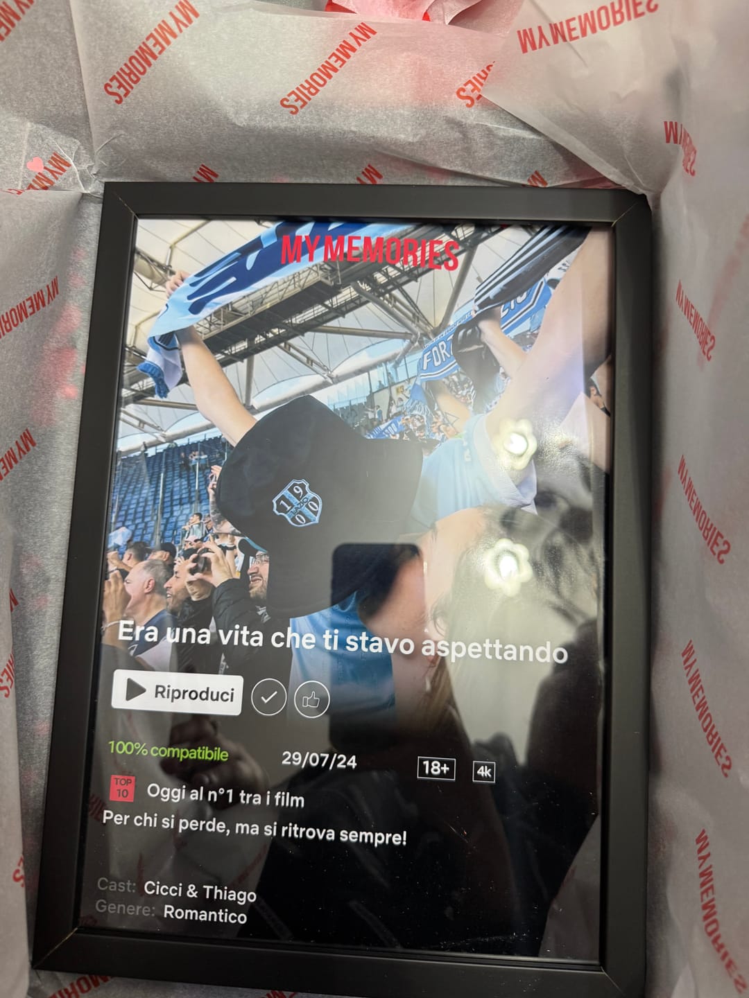 Customer photo review of MyMemories - Poster Netflix