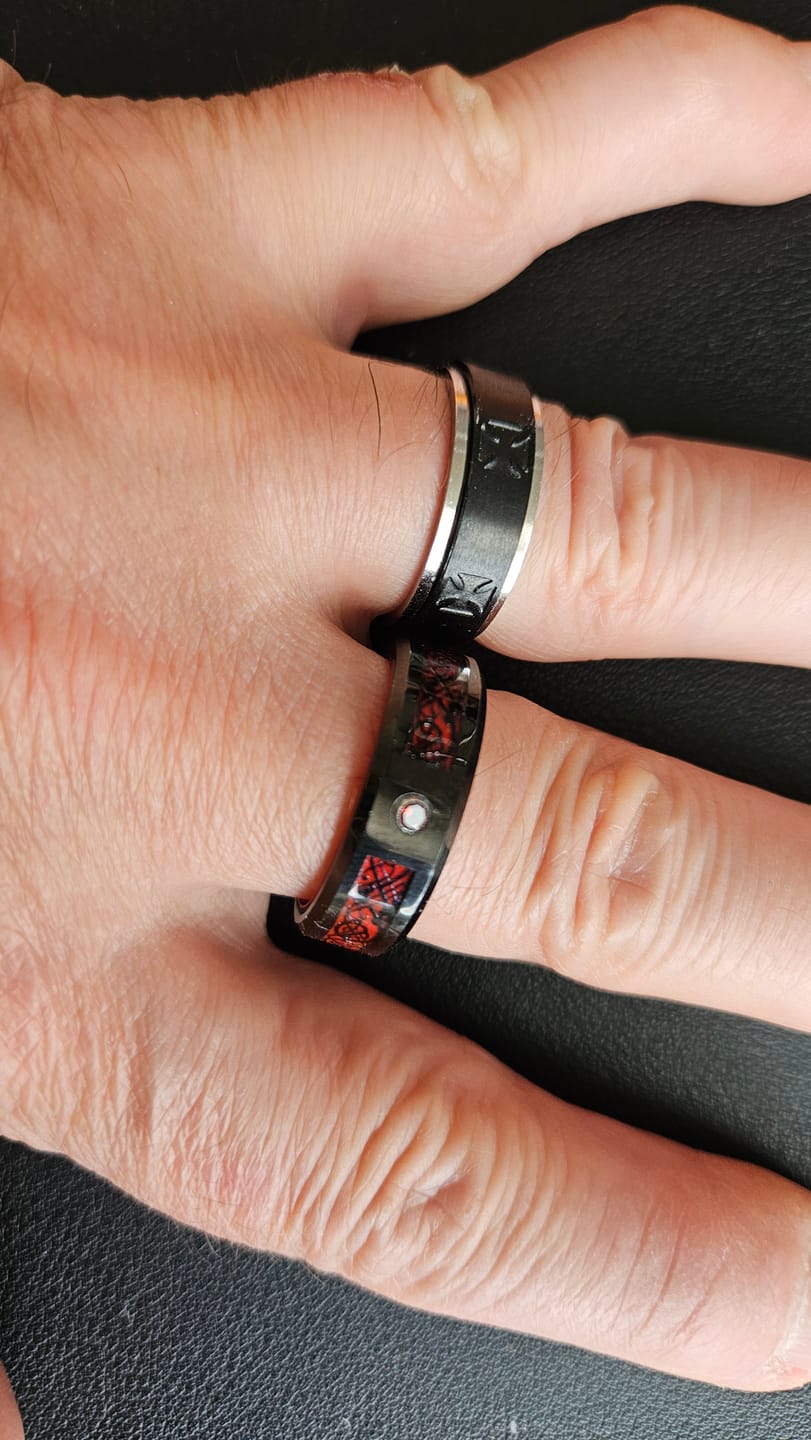 Customer photo review of Bague de l'Affinité Templier