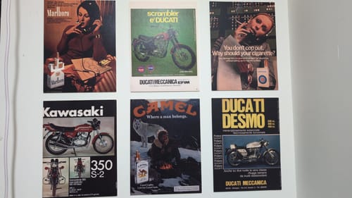 Customer photo review of VINTAGE ADVERTISEMENTS - WALL COLLAGE POSTERS