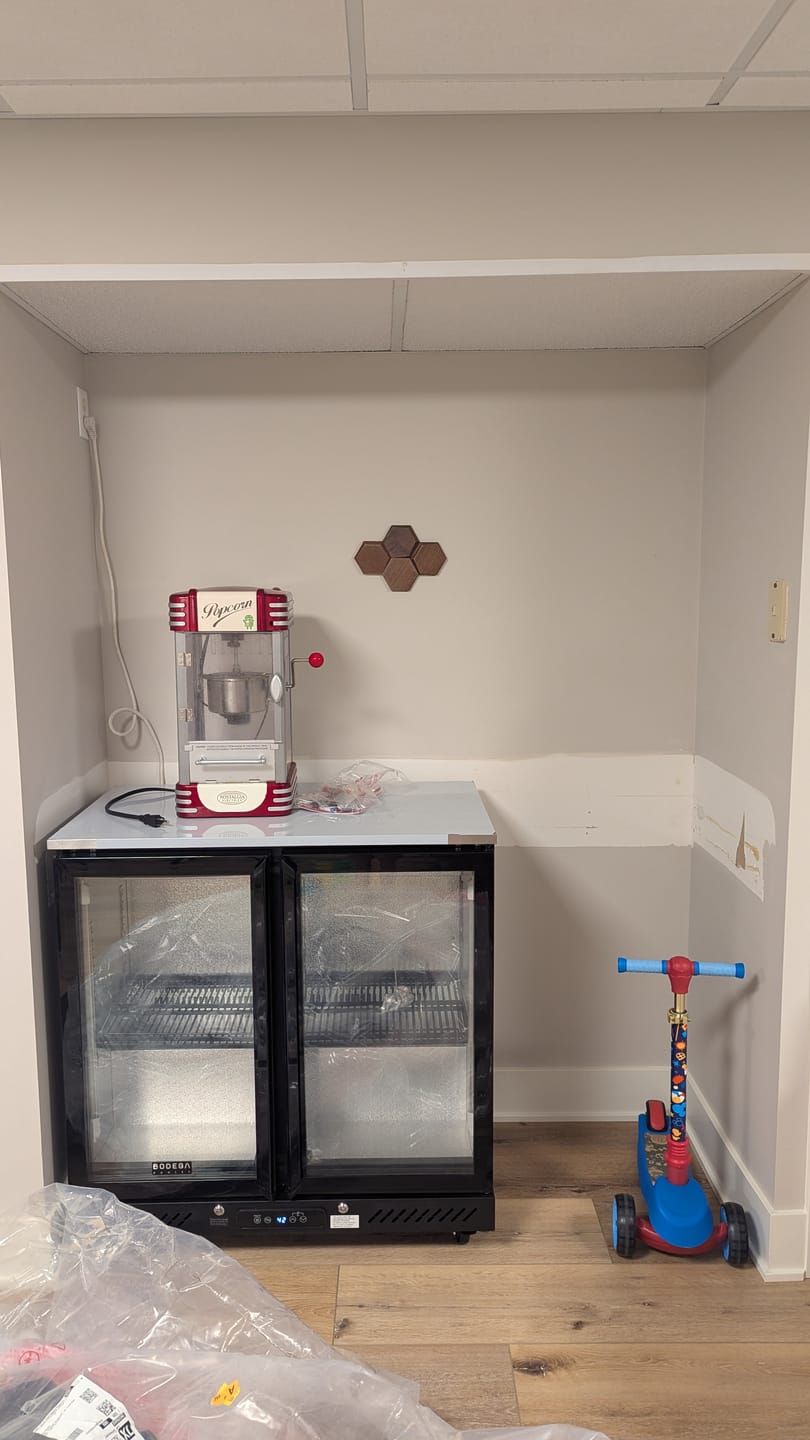 Customer photo review of Hex Natural Walnut Sample