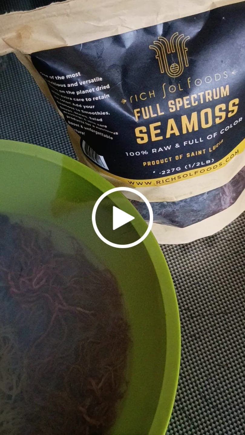 Customer video review of Full Spectrum Irish Sea moss