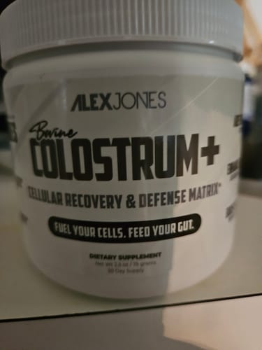 Customer photo review of Bovine Colostrum+