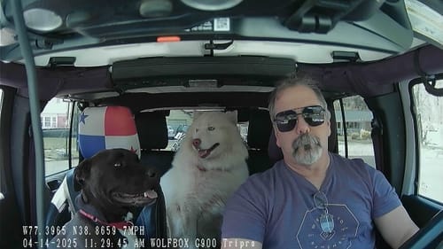 Customer photo review of Wolfbox G850Pro Dash Cam | 4K Wifi Car Dash Camera Front and Rear Mirror Dashcam