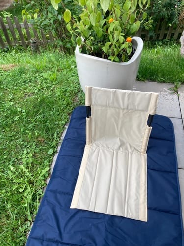 Customer photo review of SitzFix – Portable Backrest