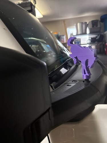 Customer photo review of Bucking Bronco Logo Antenna Replacement