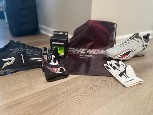 Customer photo review of Warhawk Football Cleats Quantum Speed 2.0 by Phenom Elite