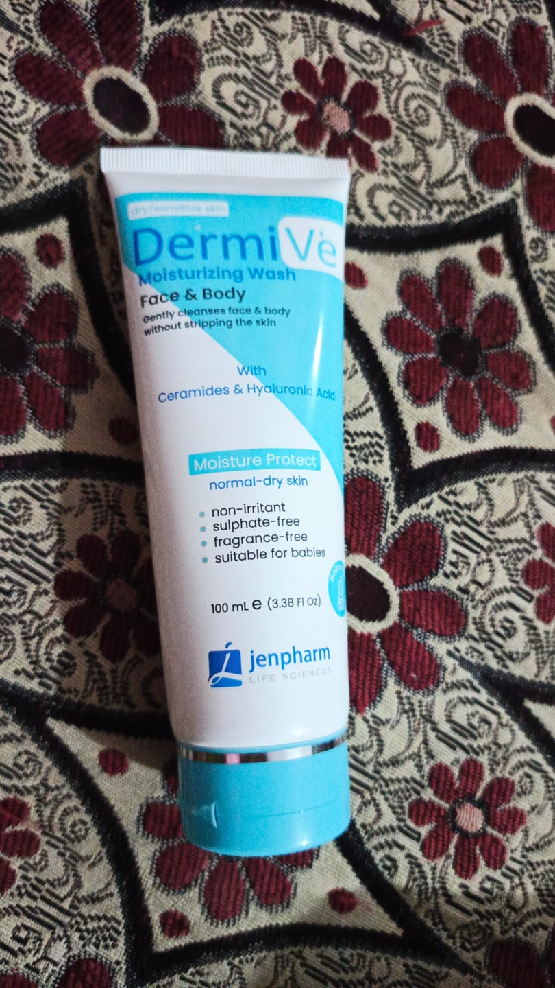 Customer photo review of Dermive Moisturizing Wash