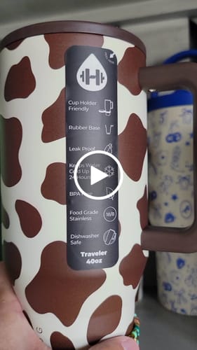 Customer video review of Outwest Remix WAFFLE Tumbler Boot -fits 20-40oz