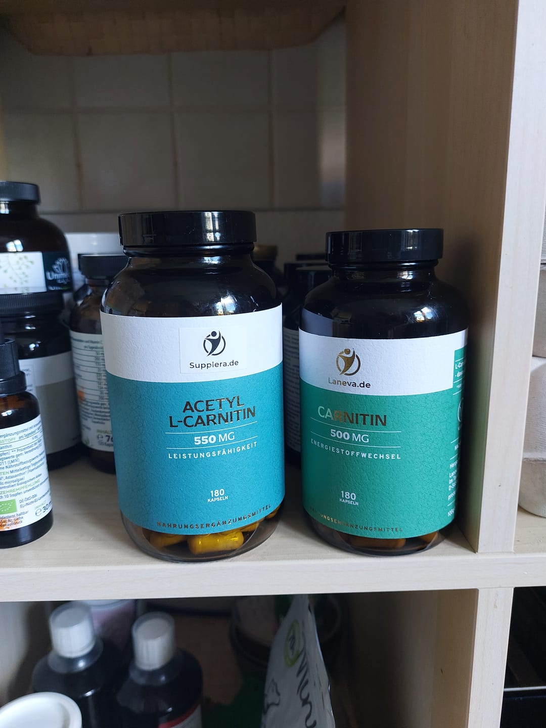 Customer photo review of Acetyl-L-Carnitin Kapseln