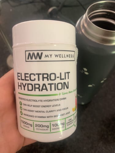 Customer photo review of My Wellness Electro-Lit Hydration 200g