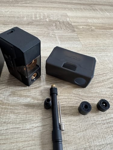 Customer photo review of AIRRO Mini Bicycle Tire Inflator