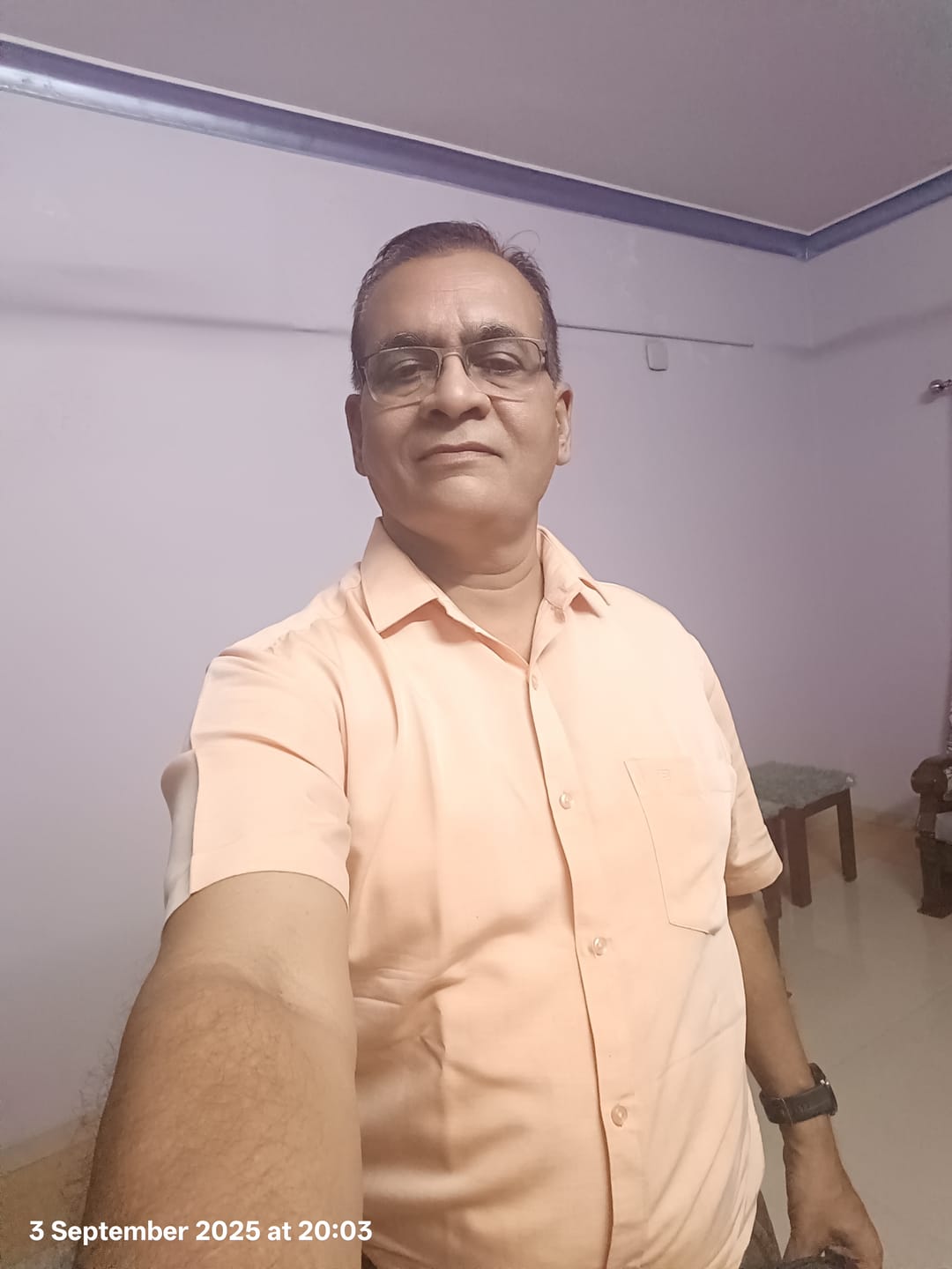 Customer photo review of Amazing -  Light Peach Formal Shirts For Men | Ariser