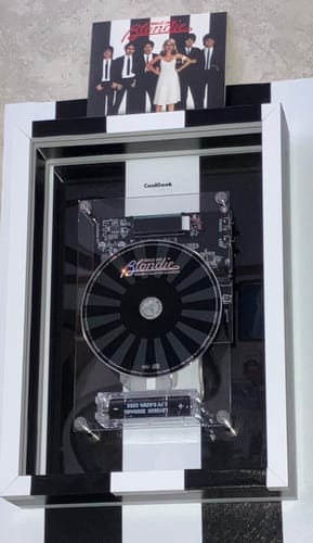 Customer photo review of M1 Music Frame CD Player With Bluetooth