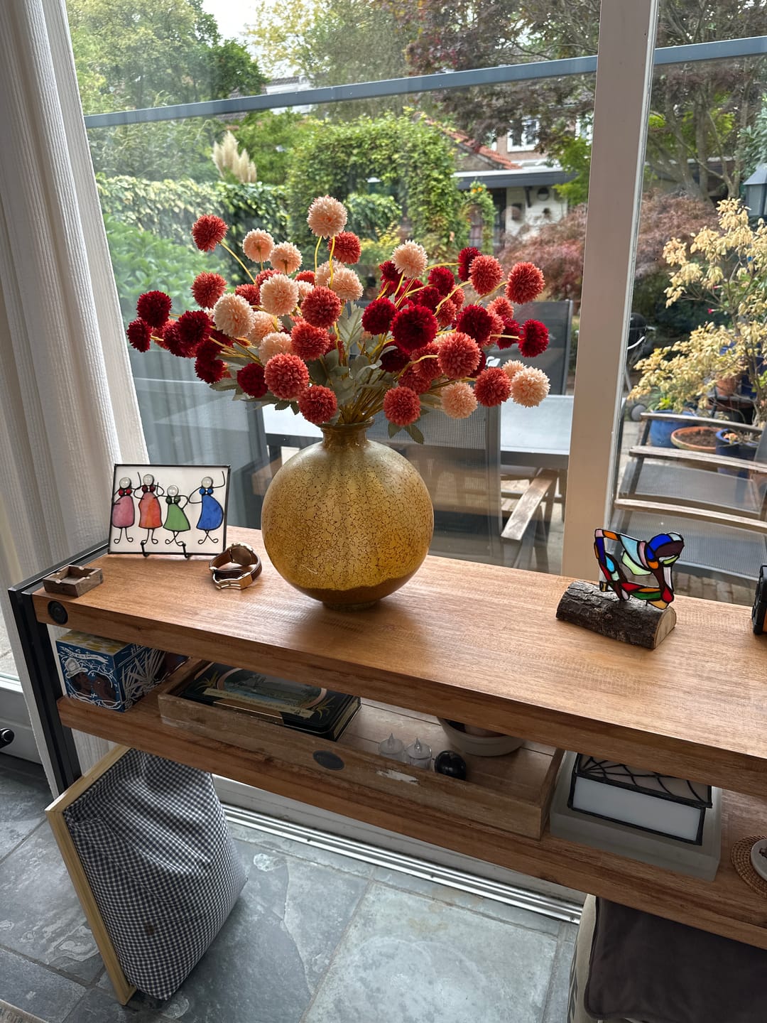 Customer photo review of Zijden Kiku Bloemen - Mix