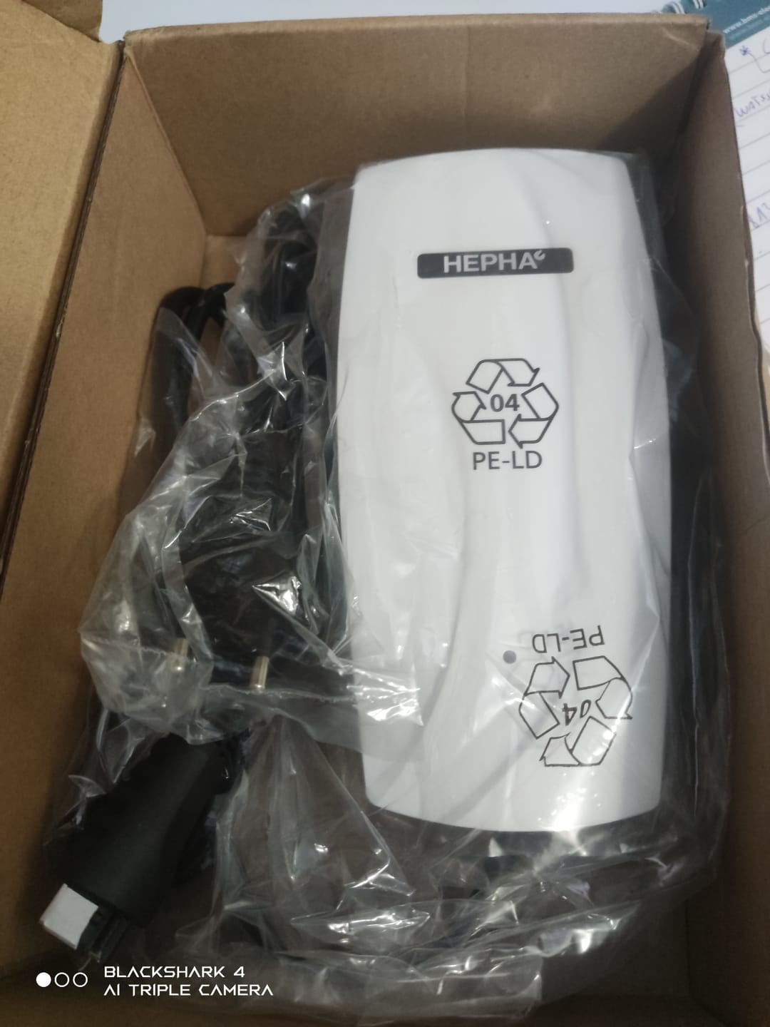Customer photo review of Hepha EC-P101 Fast Charger