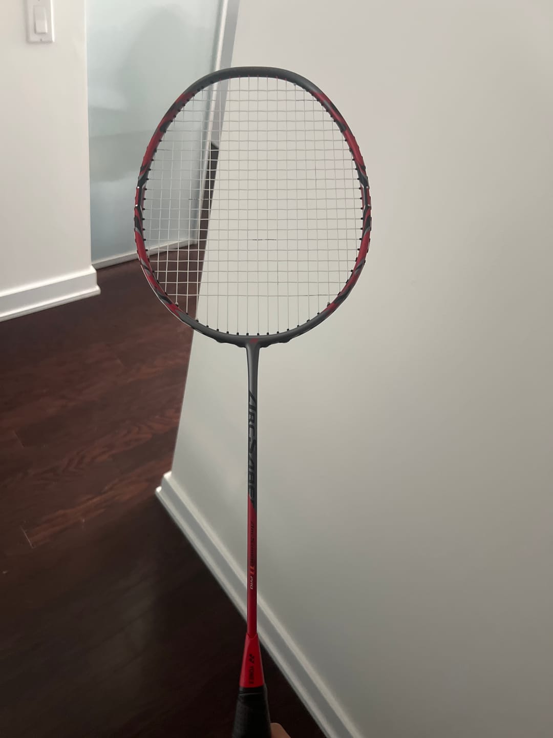 Customer photo review of Yonex Arcsaber 11 Pro Unstrung Badminton Racket [Red]