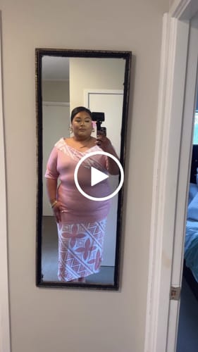 Customer video review of NISIA PULETASI (2 PIECE SET)
