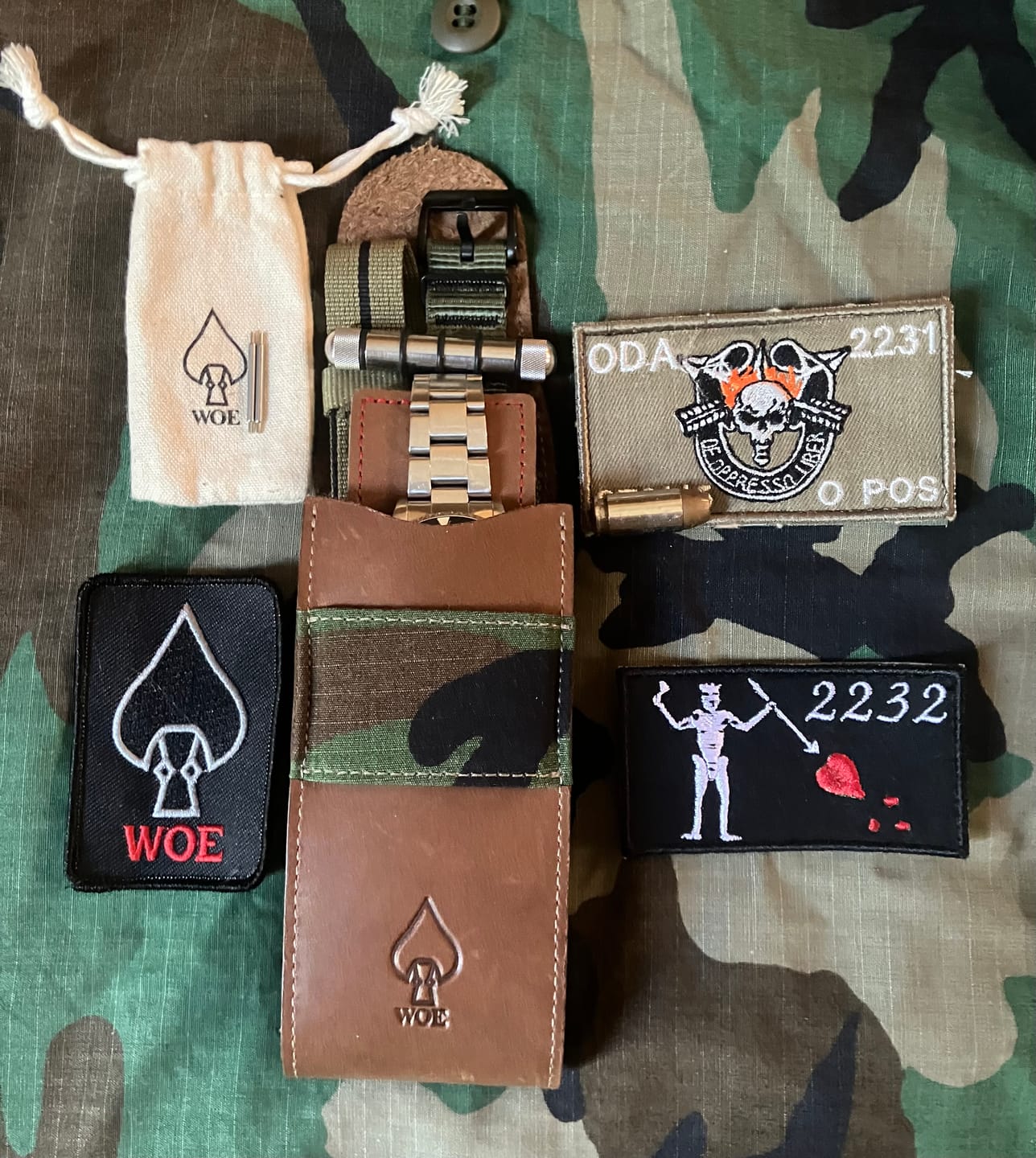 Customer photo review of Travel Pouch and Challenge Coin - NEW