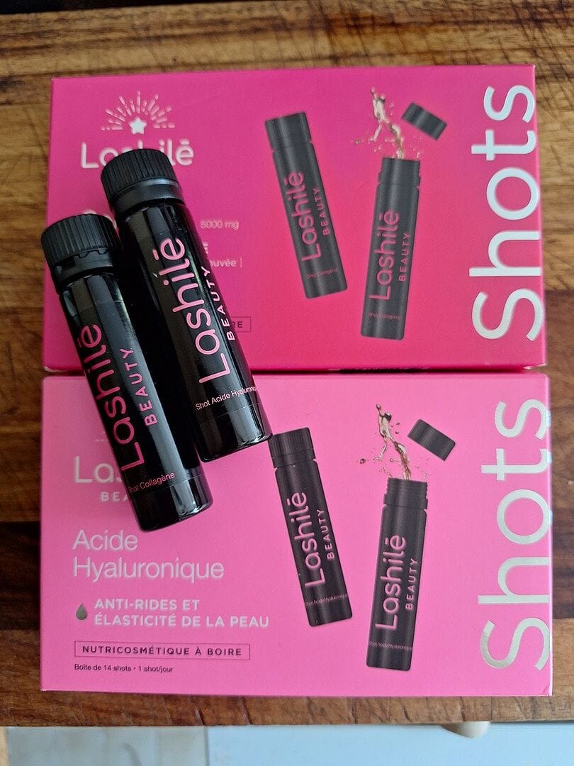 Customer photo review of Shots Collagène 5000 mg