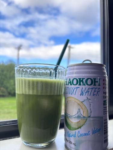 Customer photo review of Vanilla Matcha Latte