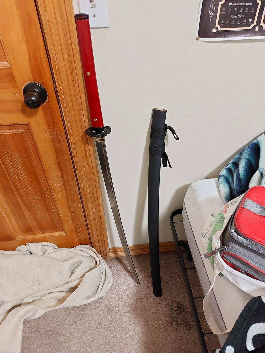 Customer photo review of Shadiversity Medieval Katana
