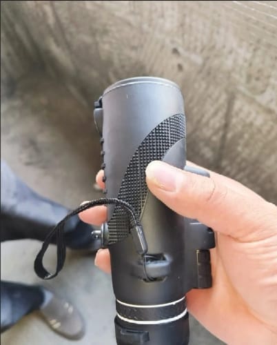 Customer photo review of Adventure Monocular – Perfect for Outdoors and Nature