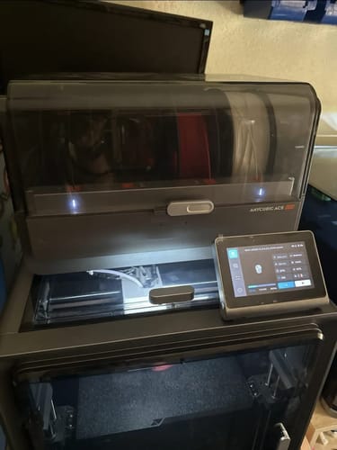 Customer photo review of Anycubic Kobra S1 Combo: 4 impresionantes colores multicolor, secado inteligente durante la impresión, cámara integrada, alta velocidad de 600 mm/s y extrusor antiobstrucciones de hotend de 320 ℃.