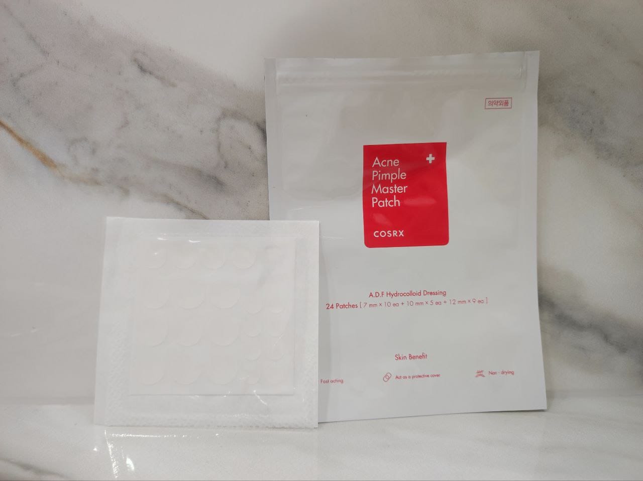 Customer photo review of Patči pret pinnēm Cosrx Acne Pimple Master Patch