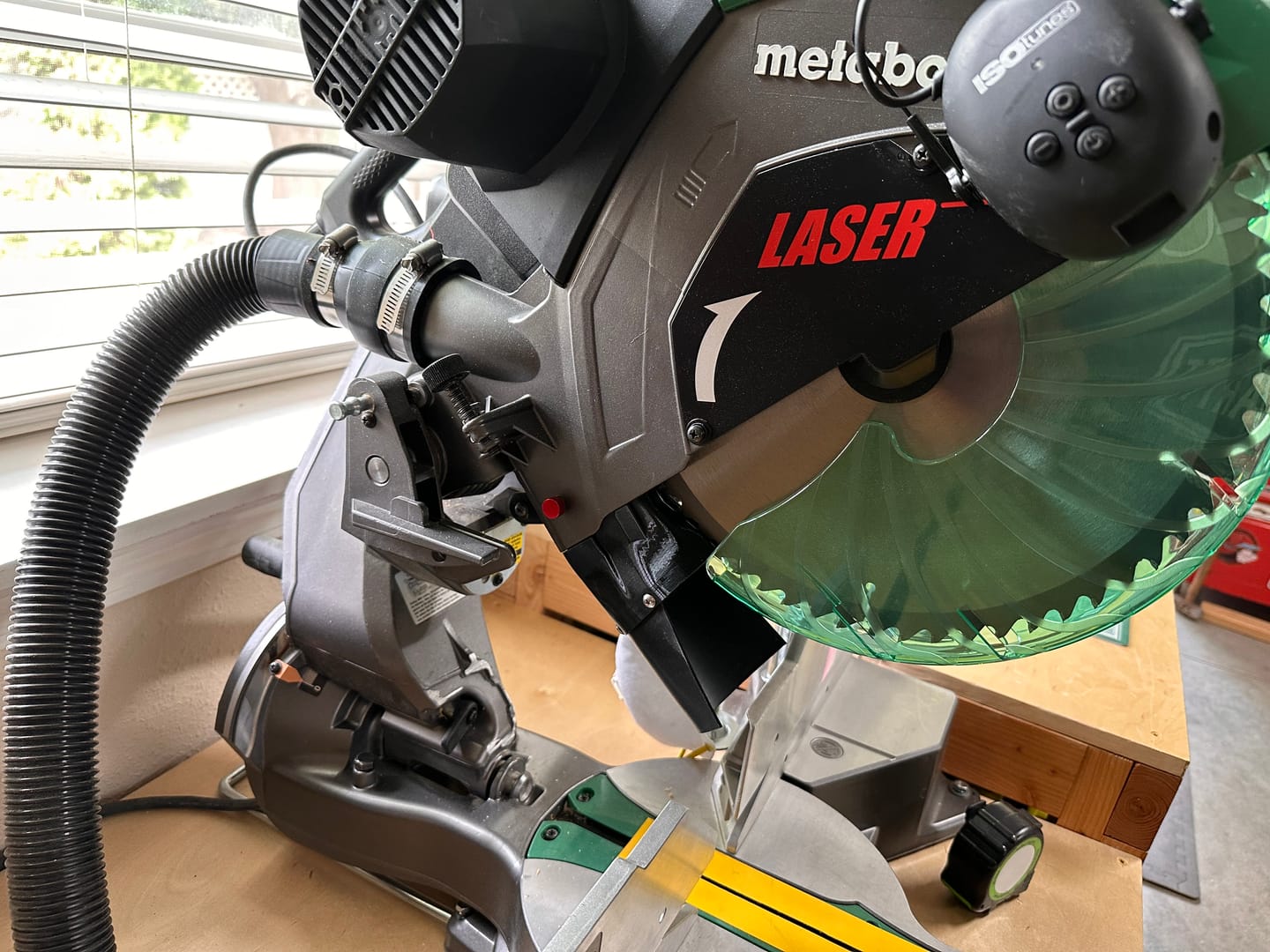 Customer photo review of Metabo/Hitachi 12" Miter Saw Dust Collection Chute